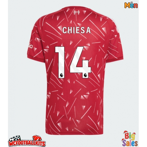 Liverpool Federico Chiesa #14 Replica Home Stadium Shirt 2026-27 Short Sleeve